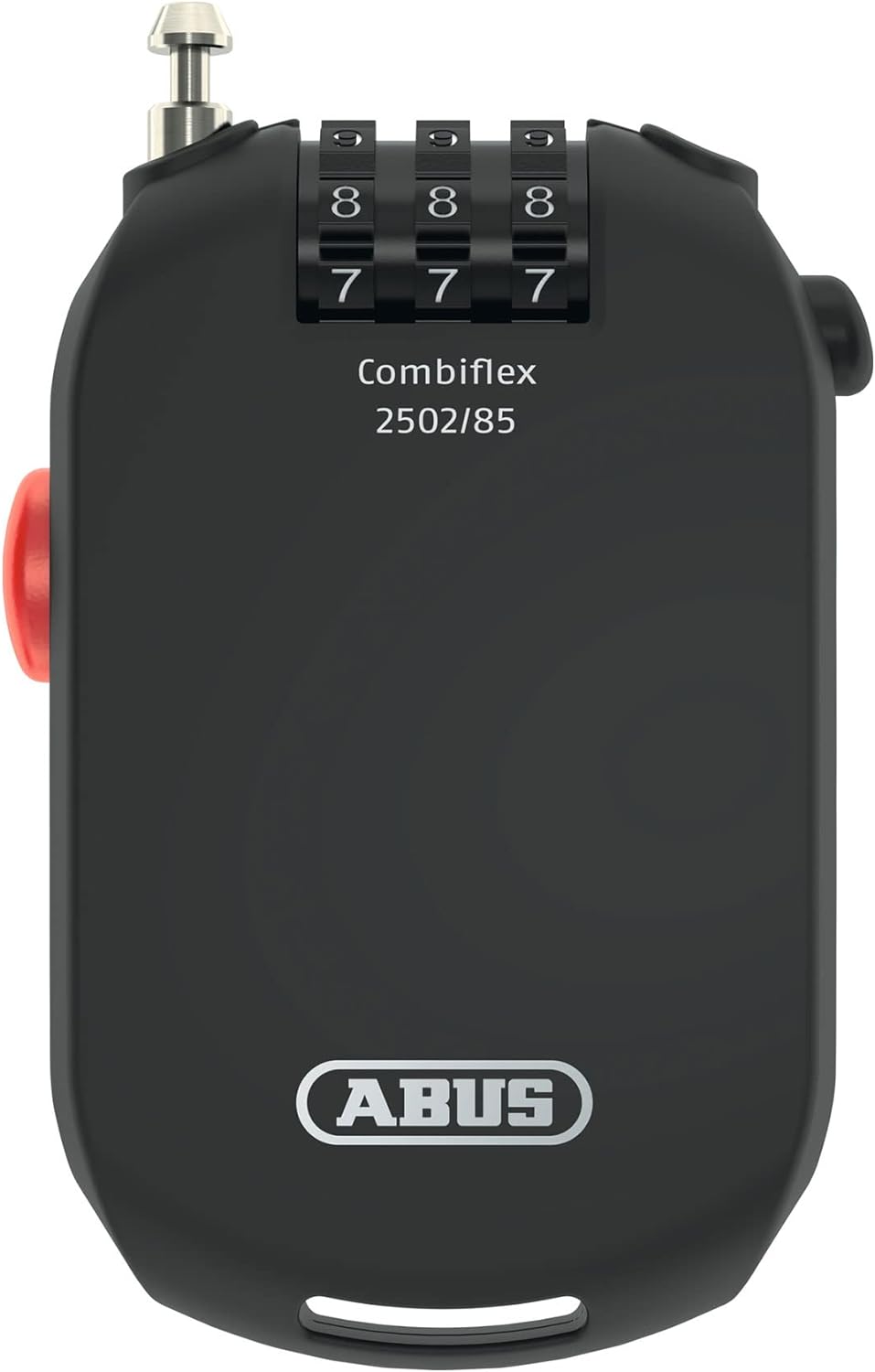 ABUS Spezialschloss Combiflex 2501/65 - Geeignet als Gepäcksicherung, Skischloss, Helmsicherung - mi