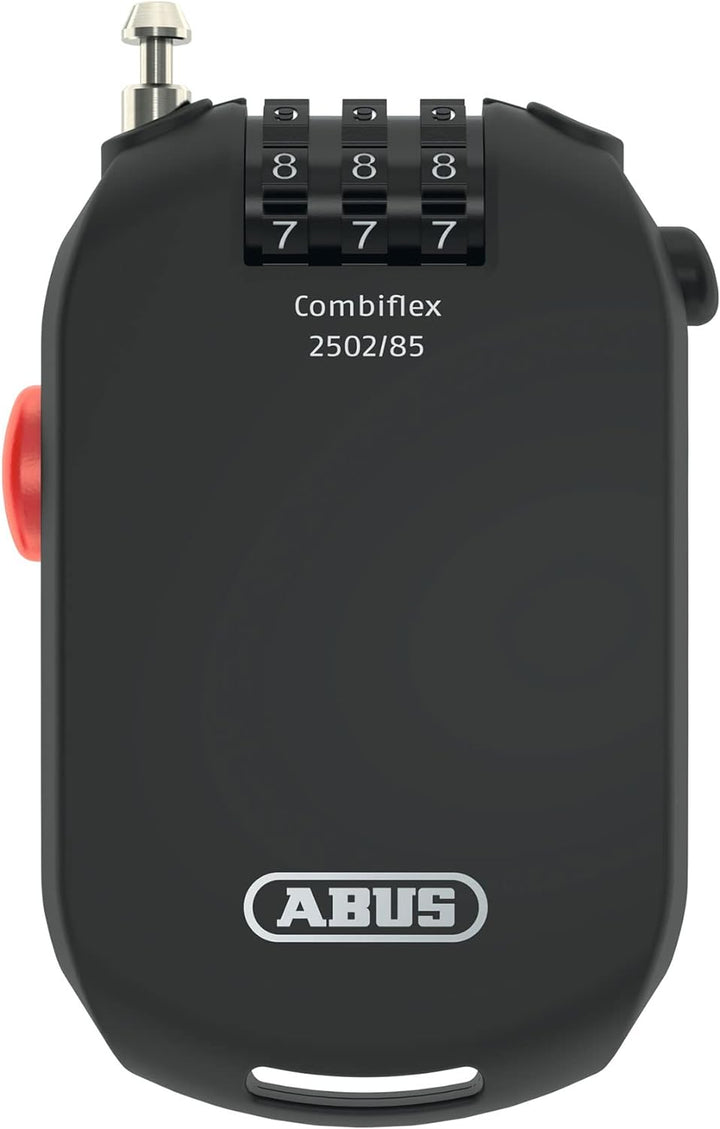 ABUS Spezialschloss Combiflex 2501/65 - Geeignet als Gepäcksicherung, Skischloss, Helmsicherung - mi