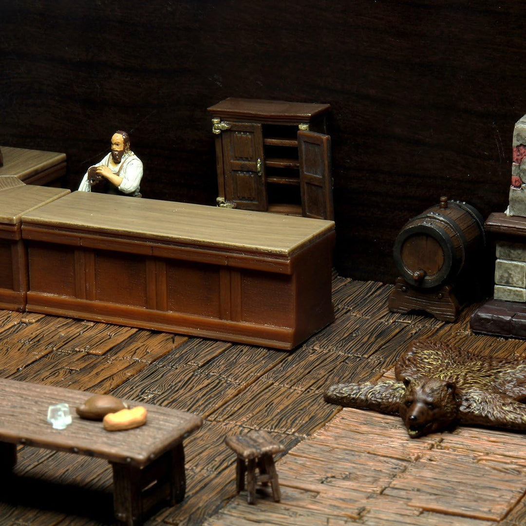 WizKids LLC, Warlock Tiles: Accessory-Tavern, Accessory, Ages 14+ WarLock Fliesen: Zubehör - Taverne