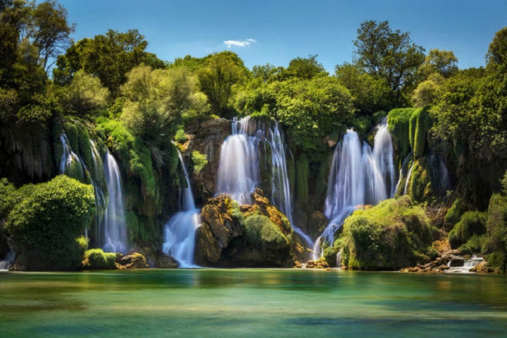 CALVENDO Kravica-Wasserfälle - Bosnien und Herzegowina 75x50cm, 75x50cm