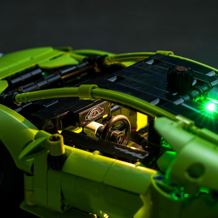 Licht Set für Lego Lamborghini Huracán Tecnica, Led Beleuchtungs Set für Lego 42161 Technic Lamborgh