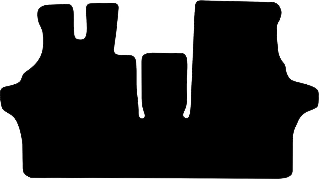 Kovvar DuoGrip Gummi Fussmatten passend für Mercedes Vito 108 | 1996-1999 | Ausführung: | 1-teilig |