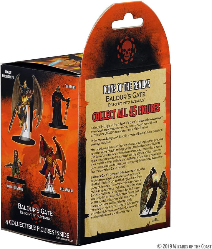 WizKids D&D Icons of The Realms: Baldur's Gate-Descent Into Avernus, Standard Booster Brick | DnD Mi