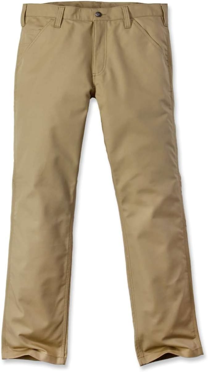 Carhartt Herren Rugged Professional-Serie Rugged Flex Lockere Canvas-Arbeitshose 31 Dunkles Khaki, 3