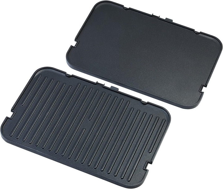 Rosenstein & Söhne Grill: Digitaler Panini-, Sandwich- & Kontaktgrill, Timer & Memory, 2.000 W (Kont