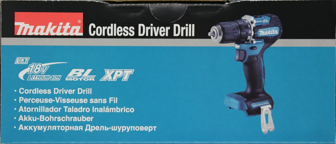 makita DDF487Z Bohrschrauber 18V (ohne Akku, ohne Ladegerät) Akku Bohrschrauber, Akku Bohrschrauber