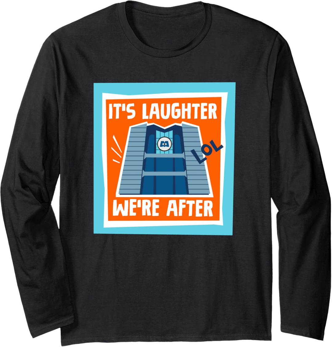Disney and Pixar’s Monsters At Work Laughter We’re After Langarmshirt