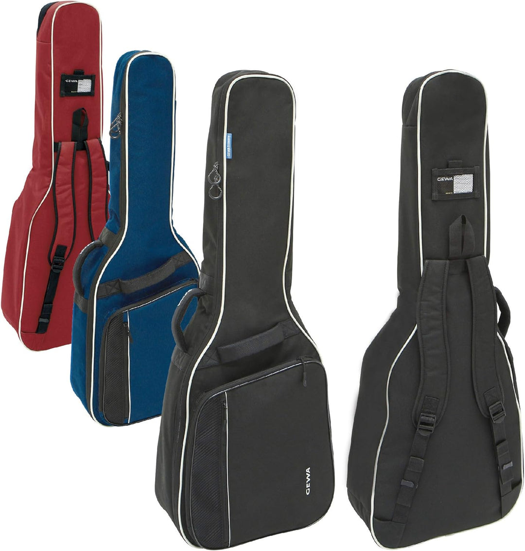 GEWA Gig Bag Economy 12mm für Akustikbass, schwarz (reissfest und wassergeschützt, 12mm Polsterung,