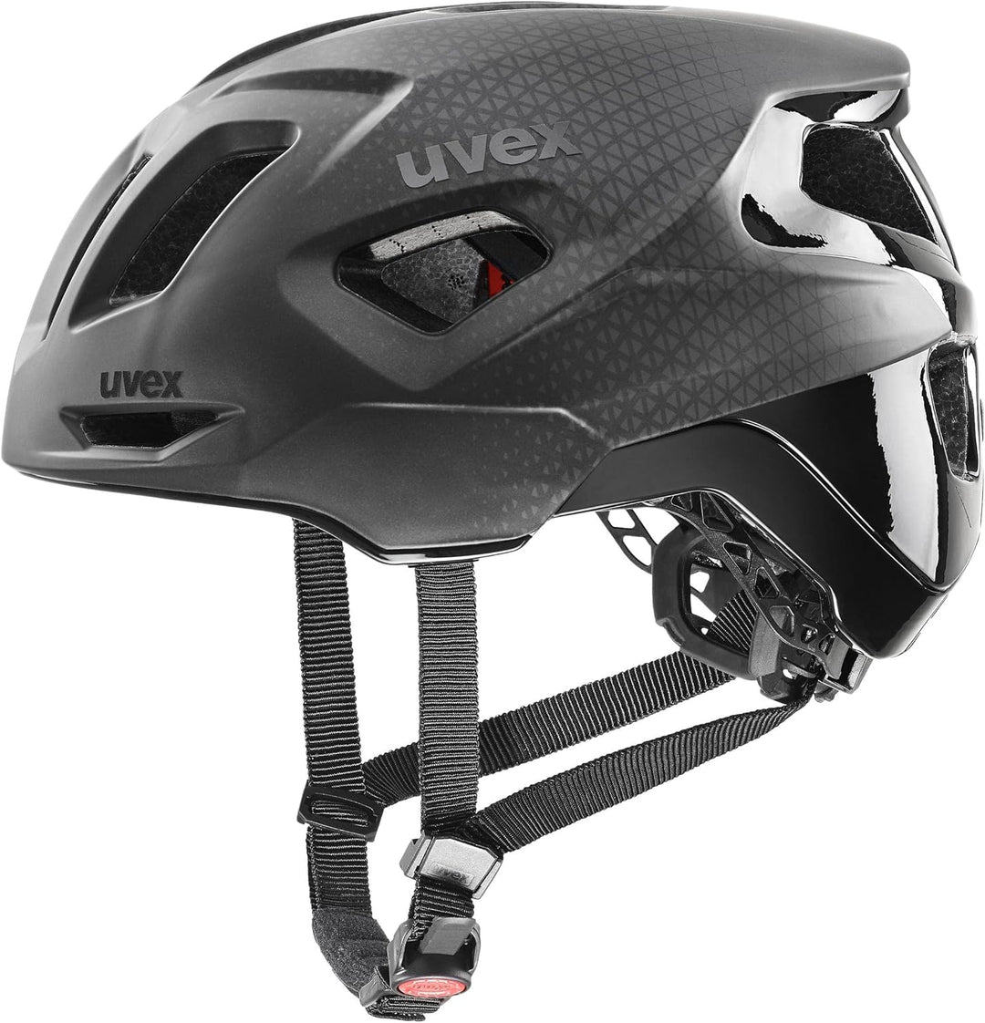 uvex gravel y - extrem leichter Performance-Helm für Damen und Herren black matt 52-57 cm, black mat