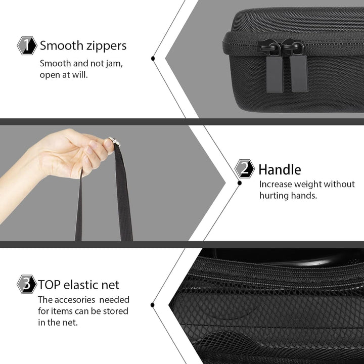 co2CREA case Harte Kameratasche Etui Tasche für Canon EOS M200 Systemkamera, Nur Hülle, für Canon EO