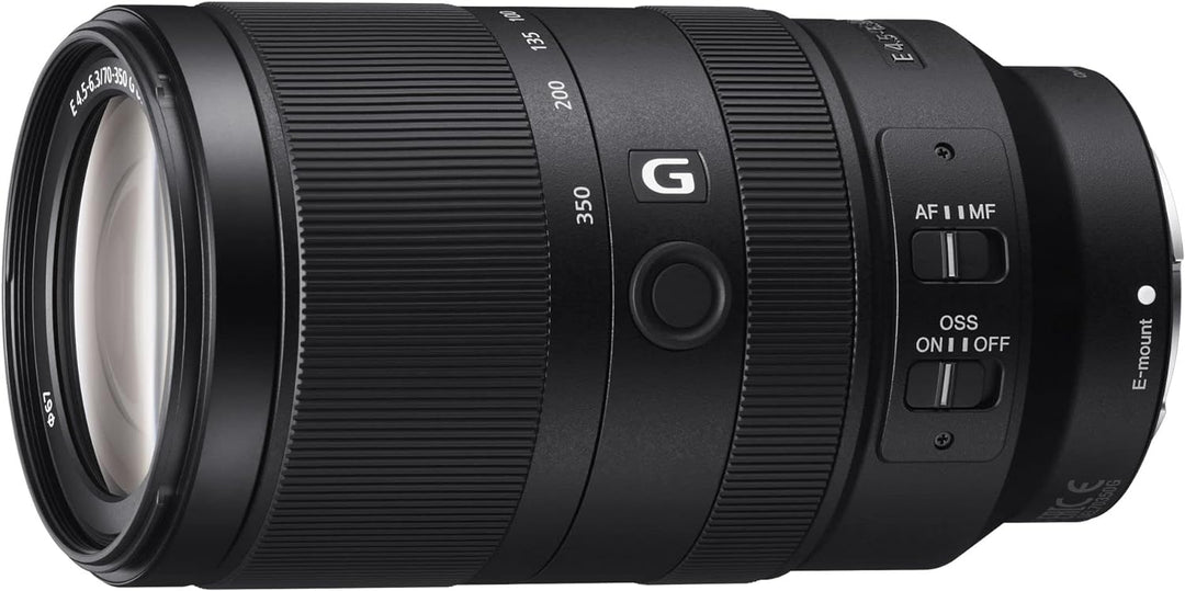 Sony E 70-350mm f/4.5-6.3 G OSS | APS-C, Super-Telezoom-Objektiv (SEL70350G) & ALC-F 67 S Bundle mit