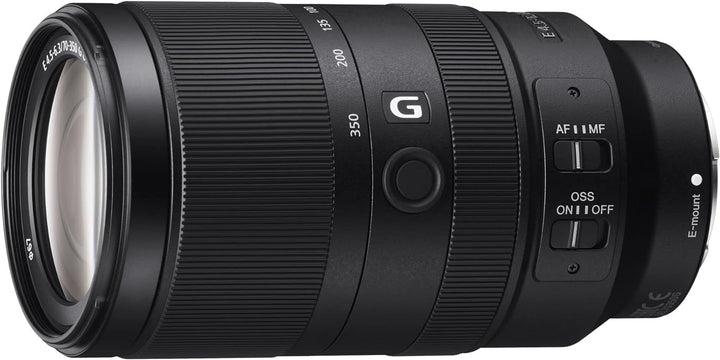 Sony E 70-350mm f/4.5-6.3 G OSS | APS-C, Super-Telezoom-Objektiv (SEL70350G) & ALC-F 67 S Bundle mit