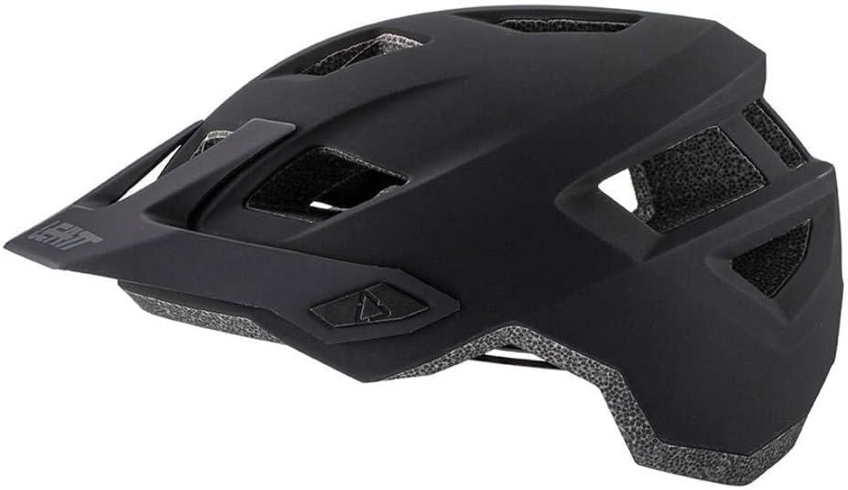 Leatt Enduro MTB-Helm 1.0 V21.1 MTN Schwarz Schwarz M, Schwarz M