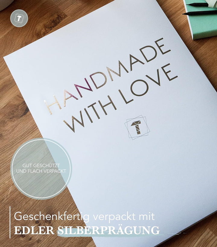 Papierschmiede® Mood Poster Set Winter Wonderland, Bilder Wohnzimmer Deko Schlafzimmer, 2x DIN A3 (c