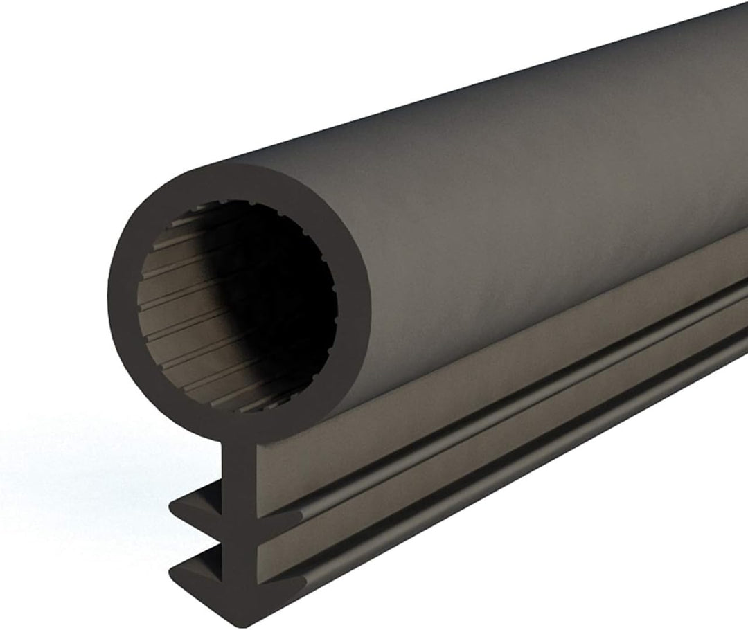 DQ-PP SCHLAUCHDICHTUNG | schwarz | 10 Meter | TPE Gummi | STD-03 | Schlauchdurchmesser: 8mm Nutbreit