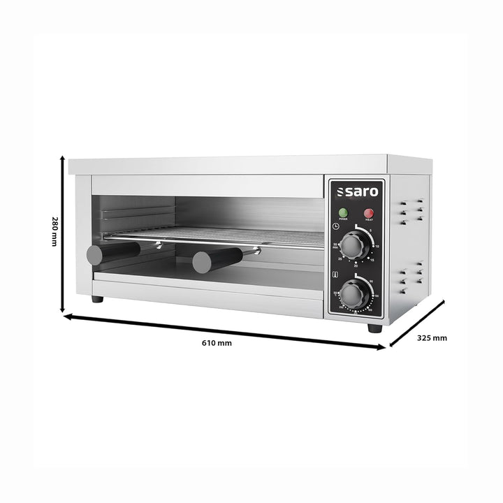 Saro 443-1055 Lynn Elektro-Salamander, Edelstahl
