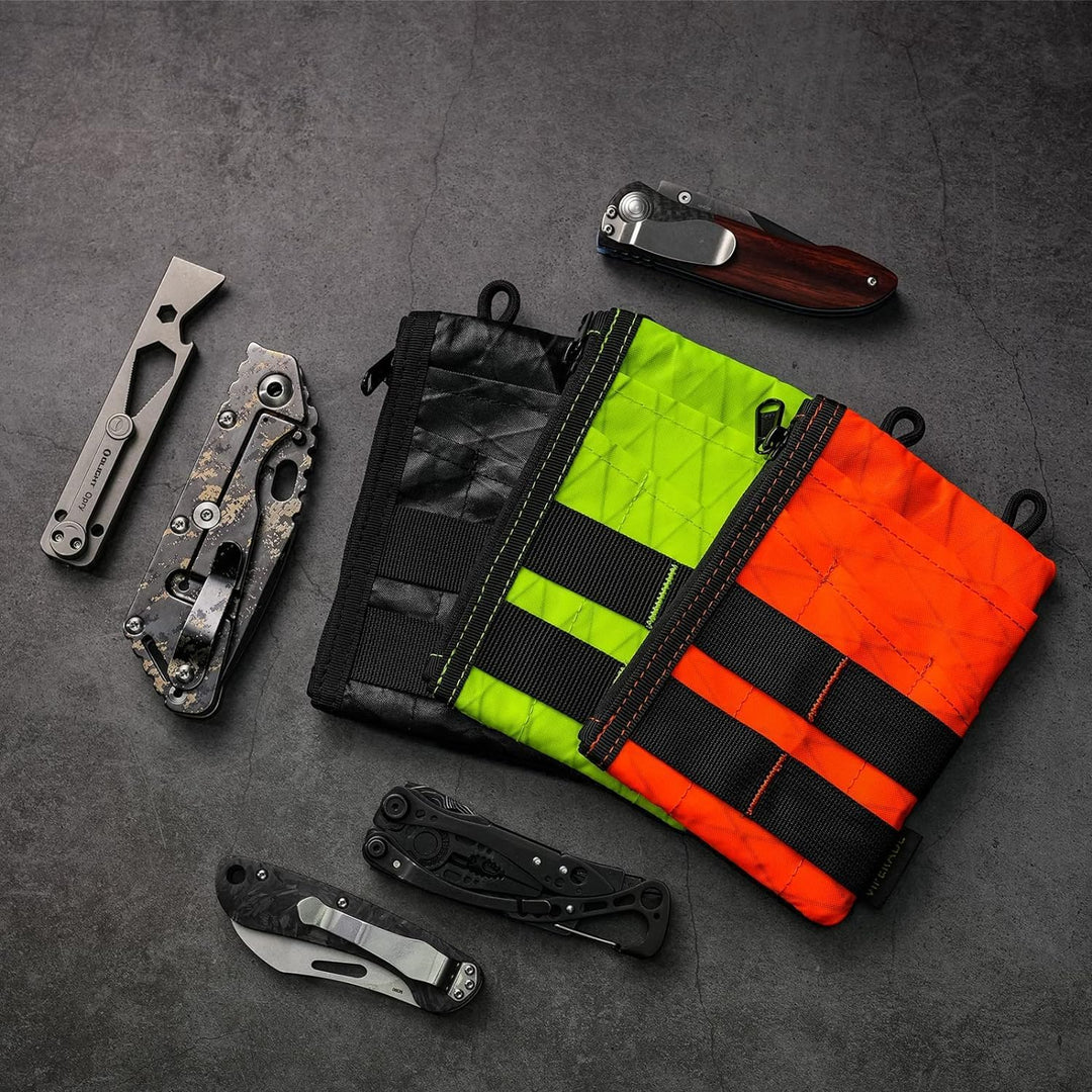 VIPERADE VE16 EDC Pouch Klein EDC Organizer Werkzeugtasche mit 7 Taschen,EDC Organizer Tasche für He