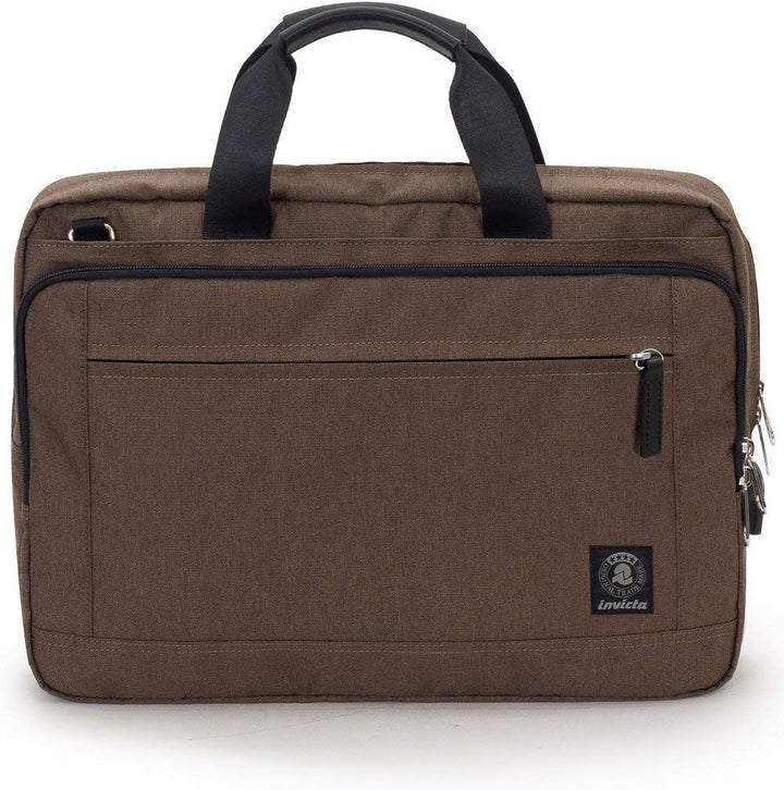 Invicta Bürotasche — Blau — Laptop hält bis zu 15.6 „— Schultergurt — Herren Damen Einheitsgrösse Br