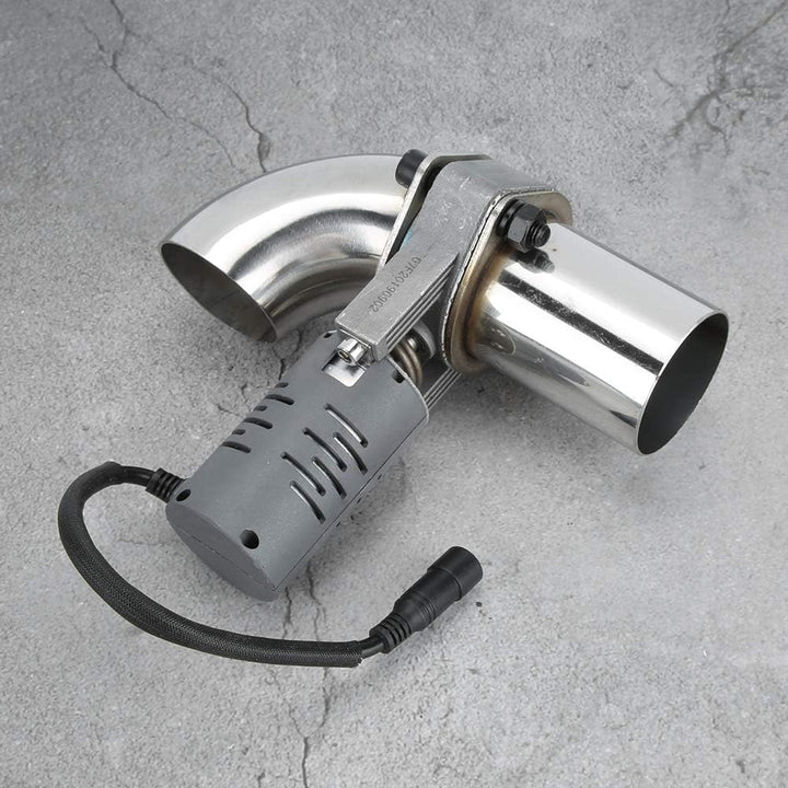 Auslassventil Schalldämpfer, 304 Edelstahl Elektrisches Auslassventil Schalldämpfer-Absperrventil Ca