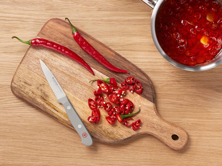 WÜSTHOF Gourmet Gemüsemesser 8 cm, Grau Grau 8 cm Gemüsemesser, Grau 8 cm Gemüsemesser