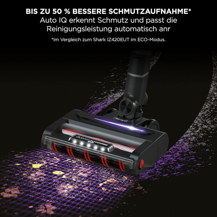 Shark Stratos kabelloser Akku-Staubsauger, PowerFins Plus, 120 Min Laufzeit, Anti-Hair-Wrap- & Clean