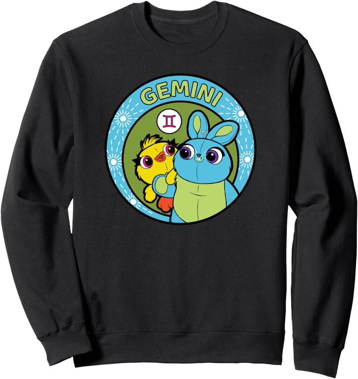 Disney and Pixar's Toy Story 4 Ducky & Bunny Zodiac Gemini Sweatshirt