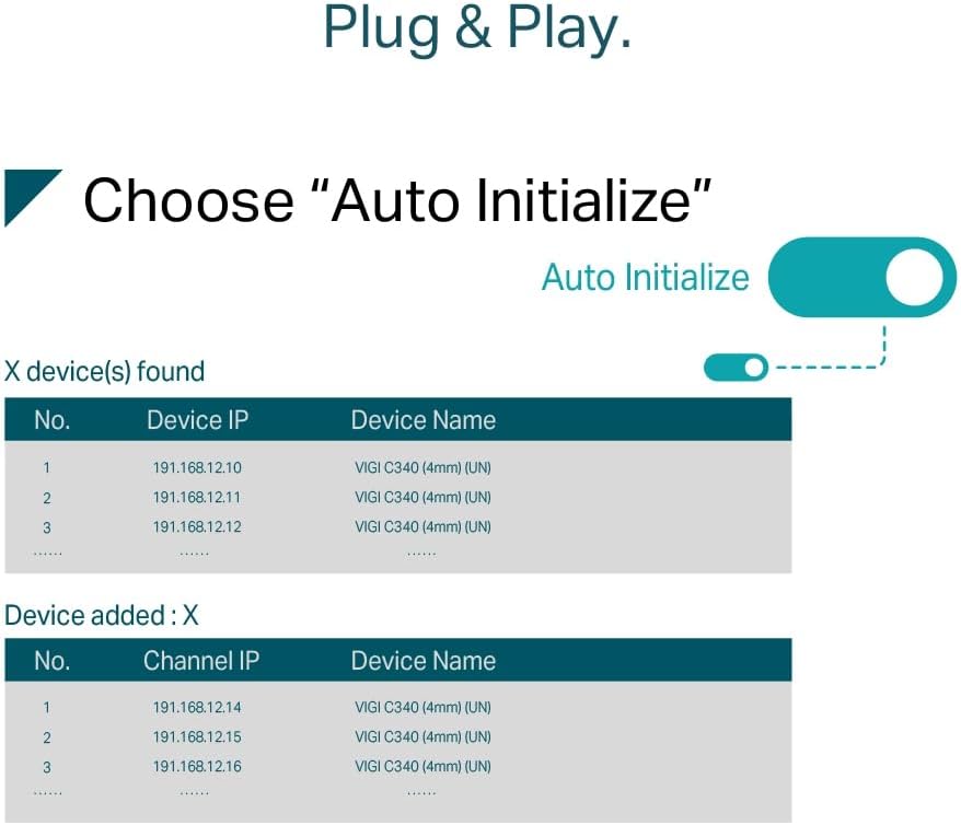 TP-Link VIGI NVR1008H-8MP Netzwerk-Videorekorder (NVR) Schwarz