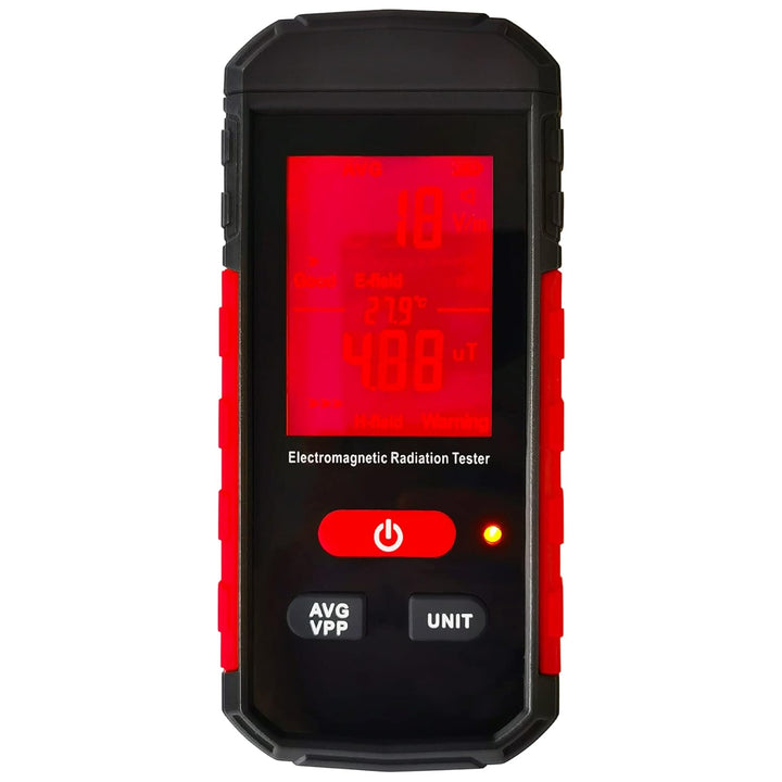 AMTAST Tester für elektromagnetische Strahlung EMF Messgerät Zähler Digitaler Detektor für elektroma