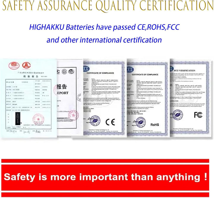 HIGHAKKU Ersatzakku EB-BT515ABU kompatibel mit Samsung Galaxy Tab A 2019 SM-T510 SM-T515, Tab A 2019