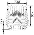 Blanco 507829 Plate, Silber, x
