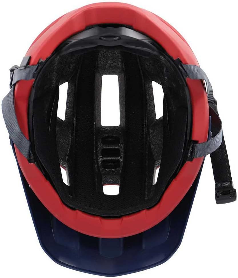 XLC Unisex – Erwachsene Enduro Fahrradhelm 58-62 Rot/Blau, 58-62 Rot/Blau