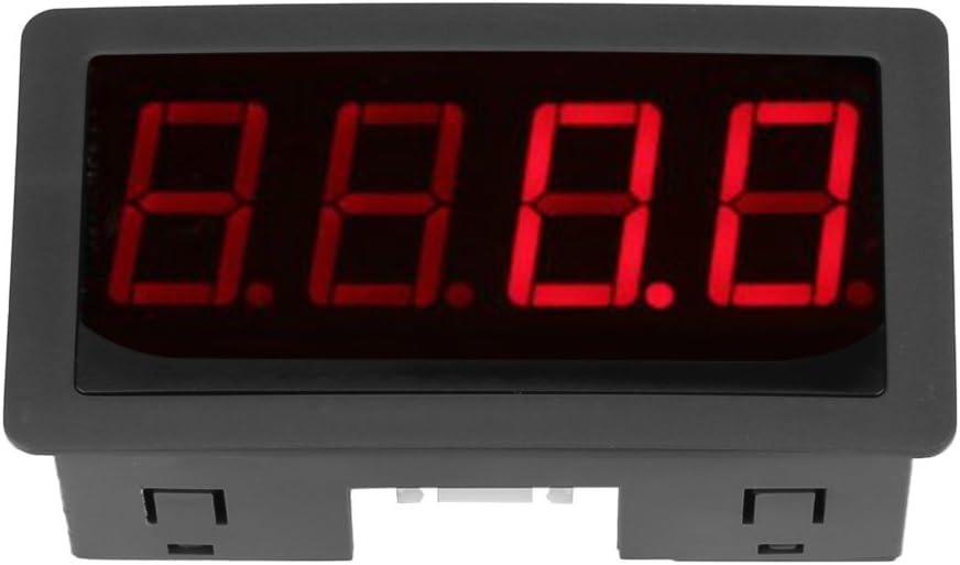 4 Digital LED Display Tachometer Drehzahlmesser RPM Geschwindigkeit Meter Panel Induktive Hall NPN S