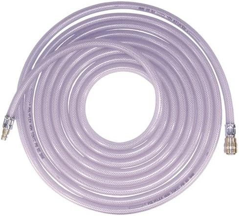 Druckluftschlauch mit Kupplung und Stecker, Innendurchmesser 9mm, 15m, 15