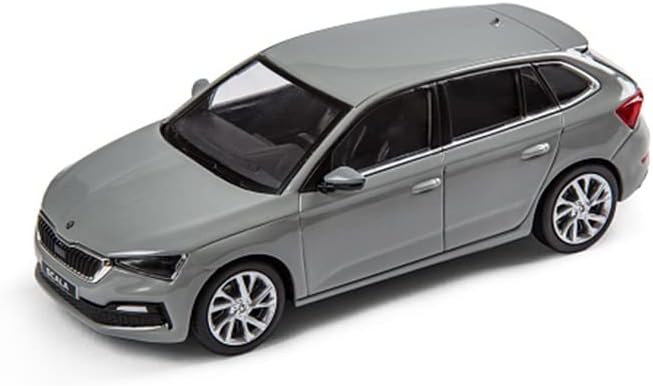 Skoda 657099300F7A Modellauto Scala Massstab 1:43 Miniatur, grau