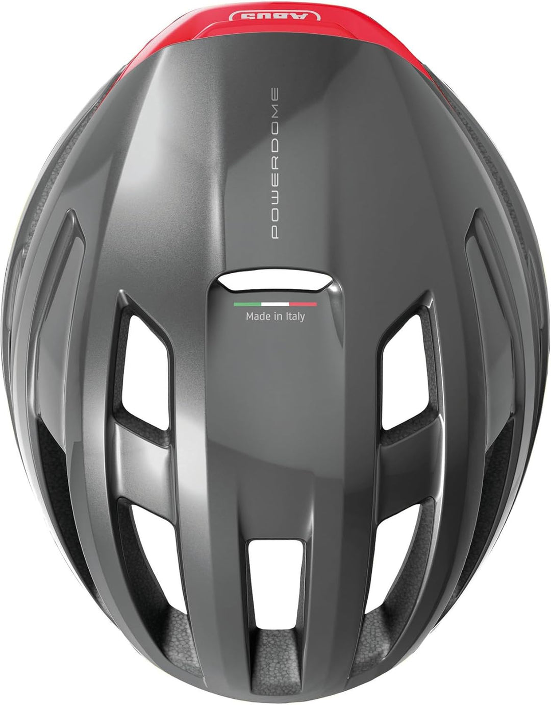 ABUS Rennradhelm PowerDome - leichter Fahrradhelm mit cleverem Belüftungssystem und aerodynamischem