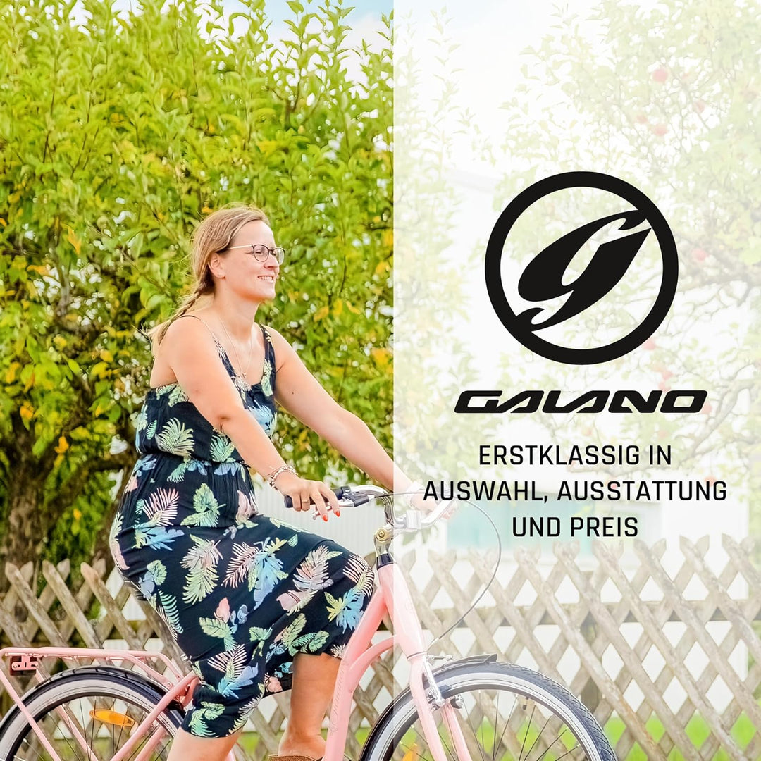 Galano Tandem Fahrrad 2 Personen Trekkingrad 21 Gang ab 150 cm Trekkingfahrrad Damen und Herren 28 Z