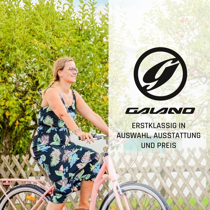 Galano Tandem Fahrrad 2 Personen Trekkingrad 21 Gang ab 150 cm Trekkingfahrrad Damen und Herren 28 Z