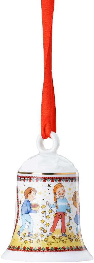 Hutschenreuther Sammelserie 2024 Weihnachtsleuchten Porzellanglocke