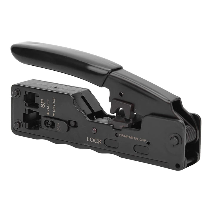 8P 6P RJ45 RJ12/11 Netzwerkkabelzange RJ-Stecker Multifunktions-Crimpzange für Verdrahtungsrahmen, M