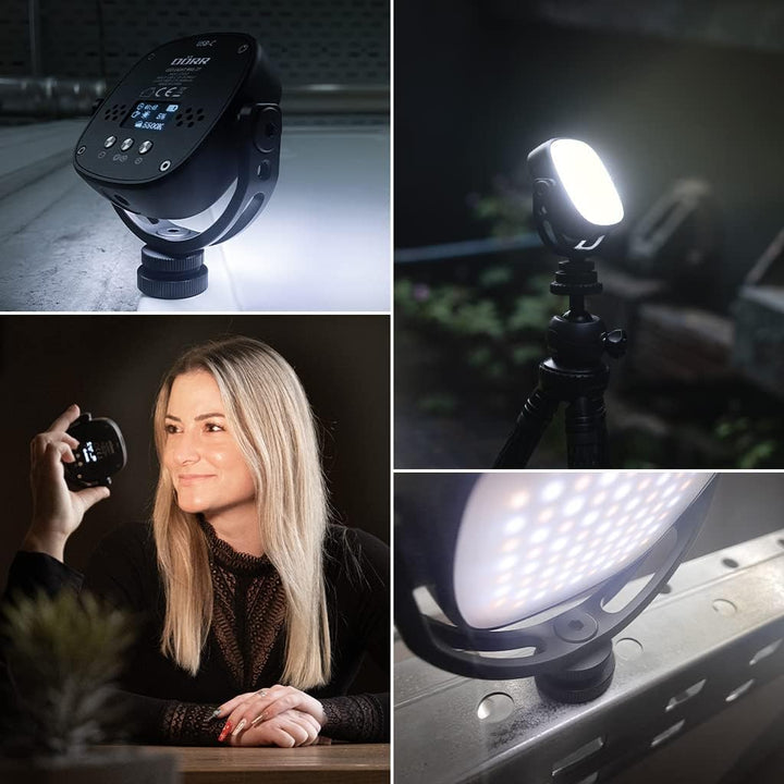 Dörr MVL-77 LED Videoleuchte Anzahl LEDs=77 Bi-Color