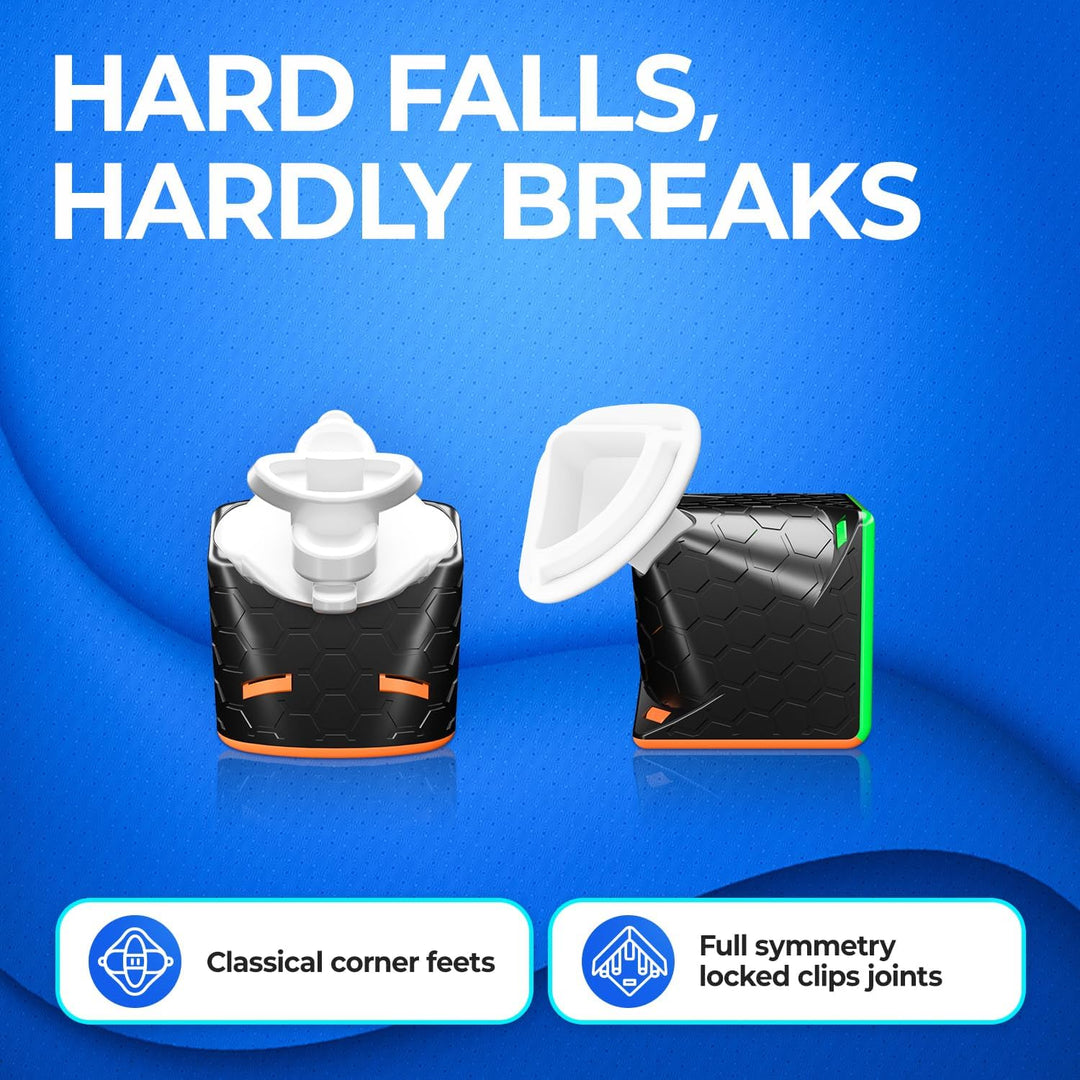 GAN 356RS Zauberwürfel Klassisch 3x3, Speed Cube Original mit IPG & GES+, Magic Cube Stickerlos, GAN