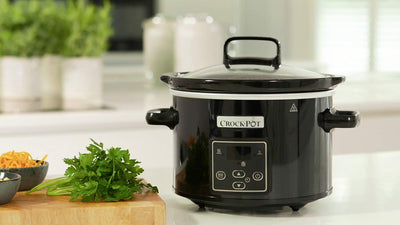 Crockpot Digital-Schongarer Slow Cooker | einstellbare Garzeit | Warmhaltefunktion | 2,4 Liter (1-2