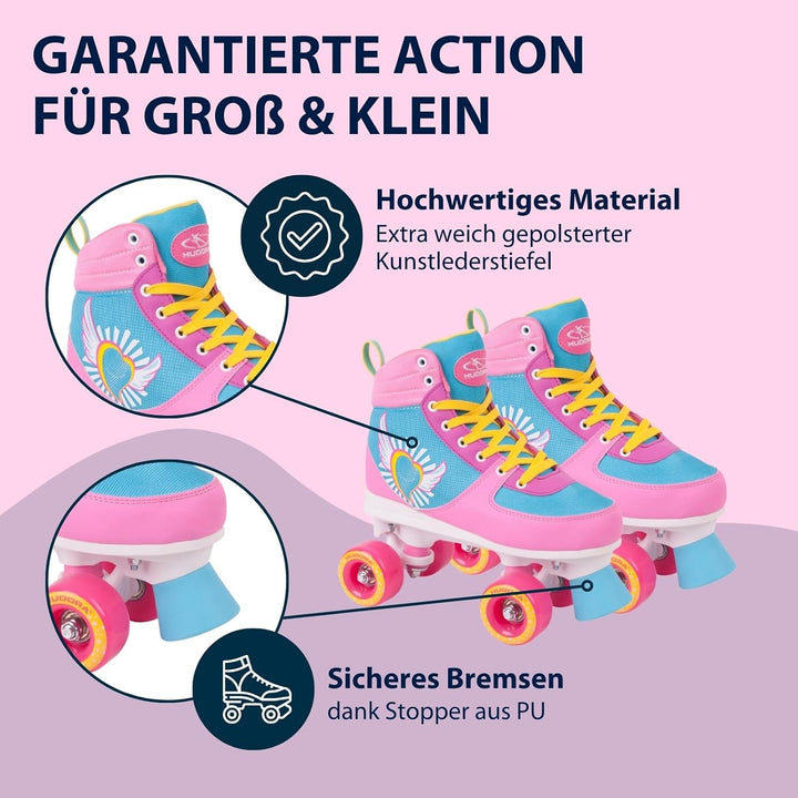 HUDORA Rollschuh Skate Wonders Gr. 35-40 35/36, 35/36