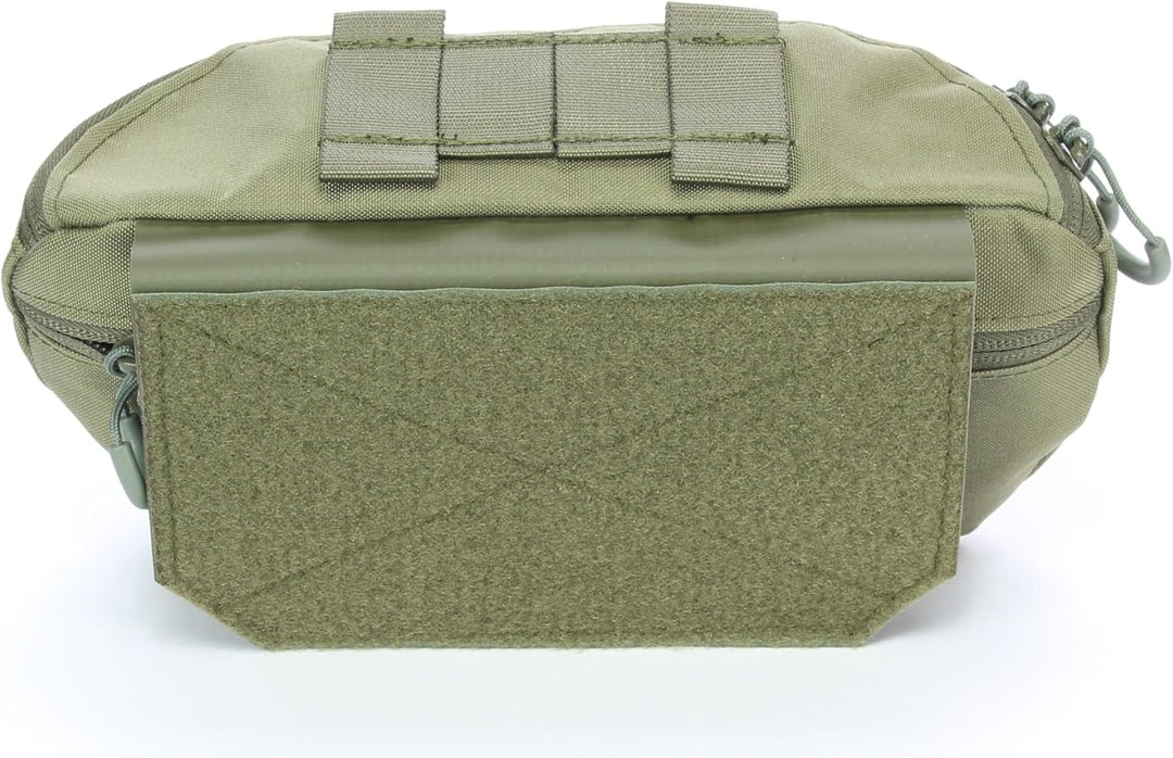 Zentauron Drop Down Pouch für Plattenträger Schutzwesten mit Fach für Weichballistik Zubehör Tasche