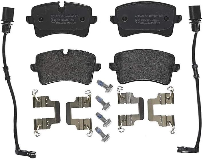 Brembo P85120 Hintere Bremsbeläge, Anzahl 4