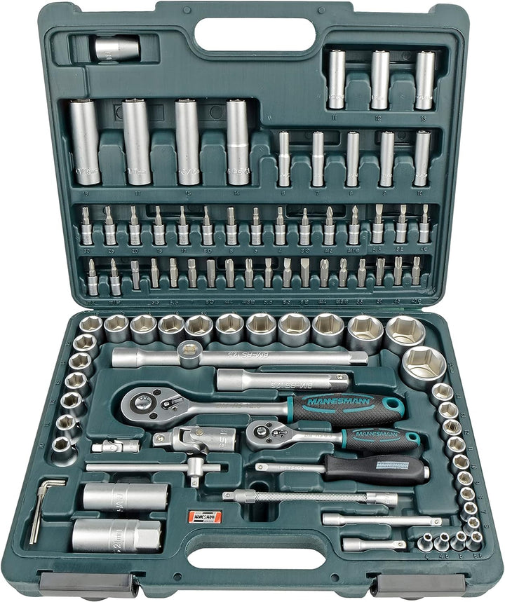 Mannesmann Allround M98410 Steckschlüsselsatz 94 tlg. Single, Single