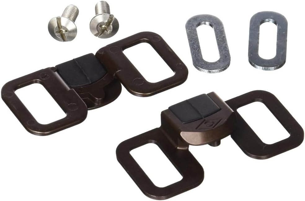 Campagnolo 2656011000 Schuhplattenbefestigung-Set, grau, 10 x 5 x 4cm