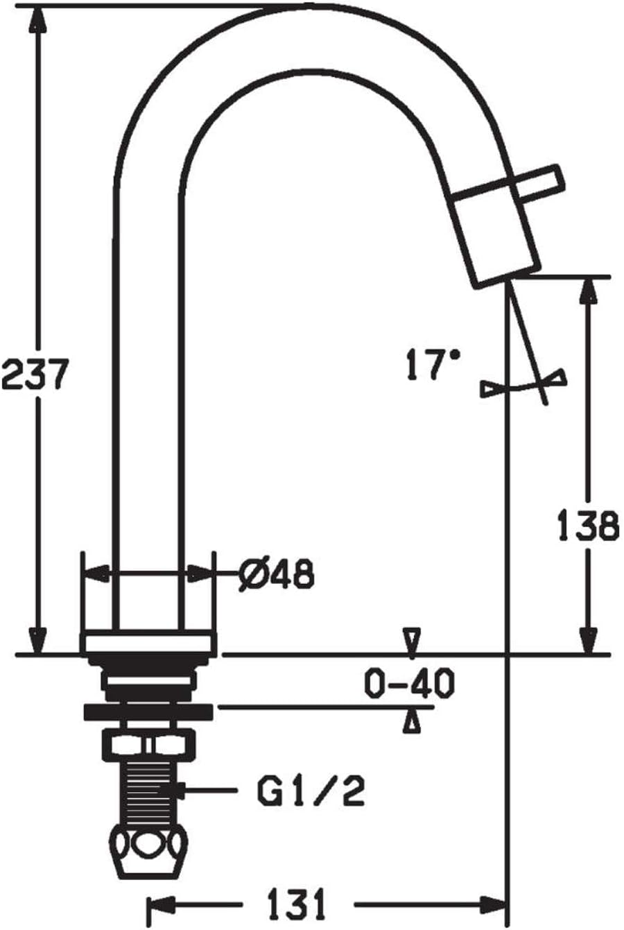 Hansa 50938101 Hansanova Style Waschtisch Armatur