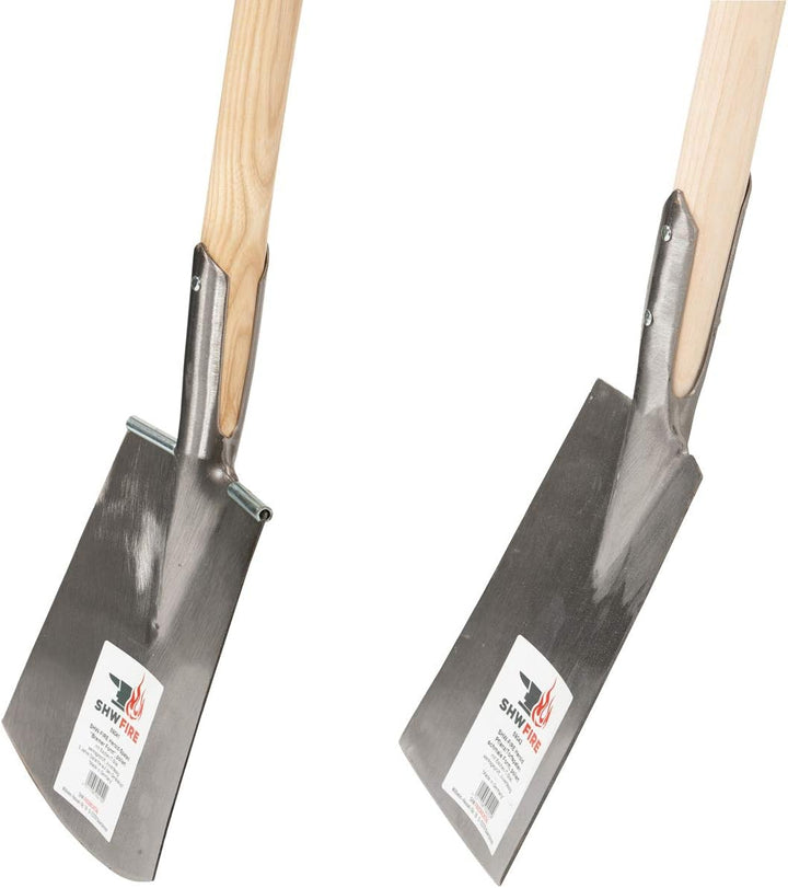 SHW-FIRE Spaten-Set - Bremer und Pflanzspaten, stark geschmiedet - meistert Harte Böden