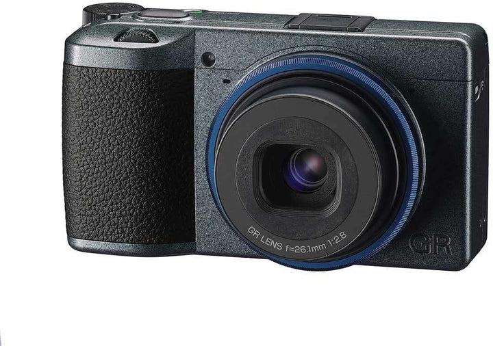 Ricoh GR IIIx Urban Edition, Digitale Kompaktkamera mit 24MP APS-C CMOS Sensor + GA-2 [Kompatible Mo